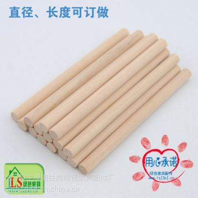 广东木器加工厂 家具配件 实木圆木棒 做*的打鼓木棒、乐器木棒